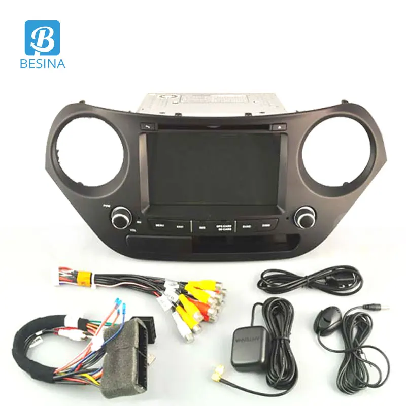 Besina Android 9,0 автомобильный dvd-плеер для hyundai I10 2013- gps Навигация стерео Мультимедиа 2 Din автомобильное радио wifi автоаудио