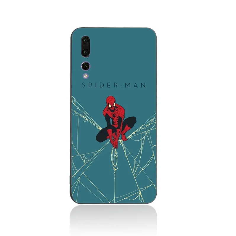 Мягкий силиконовый чехол MaiYaCa Spiderman comics для Huawei Honor 9 10 P20 P20pro P20lite NOVA2 2plus 3E телефона |