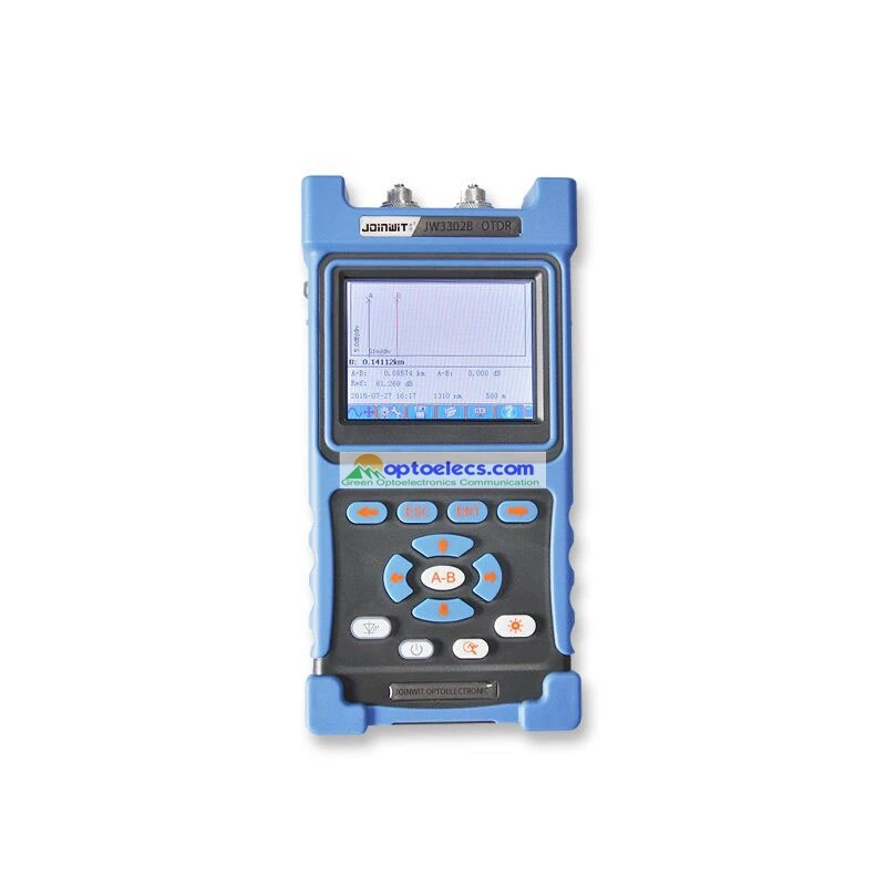 Бесплатная доставка портативный OTDR JW3302B SM 1310/1550nm 30/28dB встроенный VFL 5 мВт сенсорный