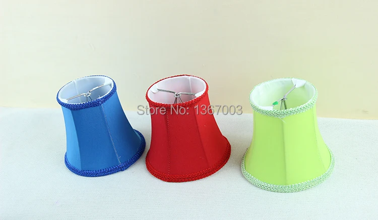 Красные синие зеленые современные светильник ильники с тканевыми лампочками