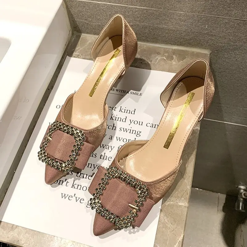 TOSJC/Женские повседневные туфли лодочки женская свадебная обувь на каблуке zapatos de