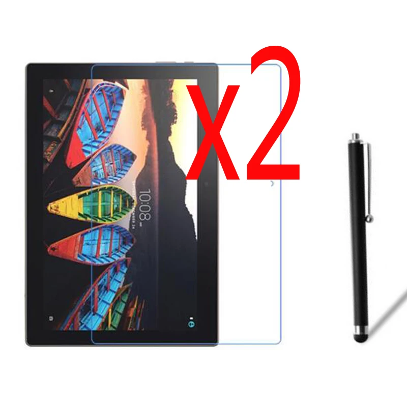 3в1 2x прозрачная защитная пленка для ЖК экрана Защитная + стилус Lenovo Tab 3 10 1 Business TB3