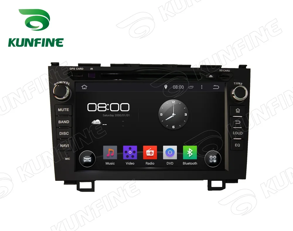Kunfine Восьмиядерный Android 6.0 автомобиль DVD GPS навигации мультимедийный плеер стерео