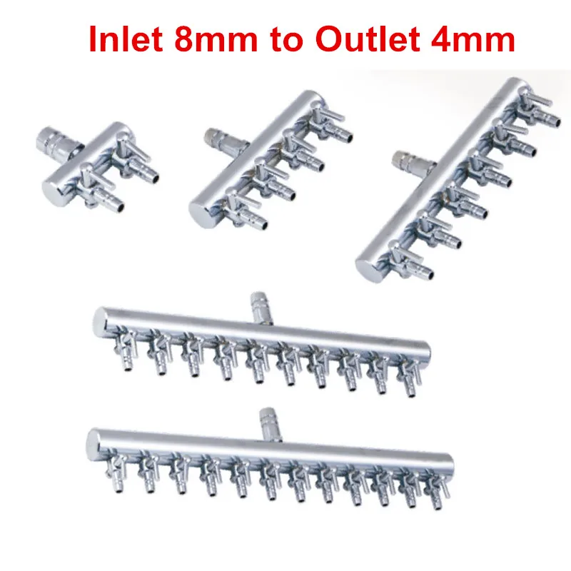 Новый разделитель выходного потока из нержавеющей стали для аквариума 8 мм