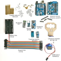 doit bluetooth development kit tracking obstacle avoidance controller kit with uno boardmotor drive board for arduino car