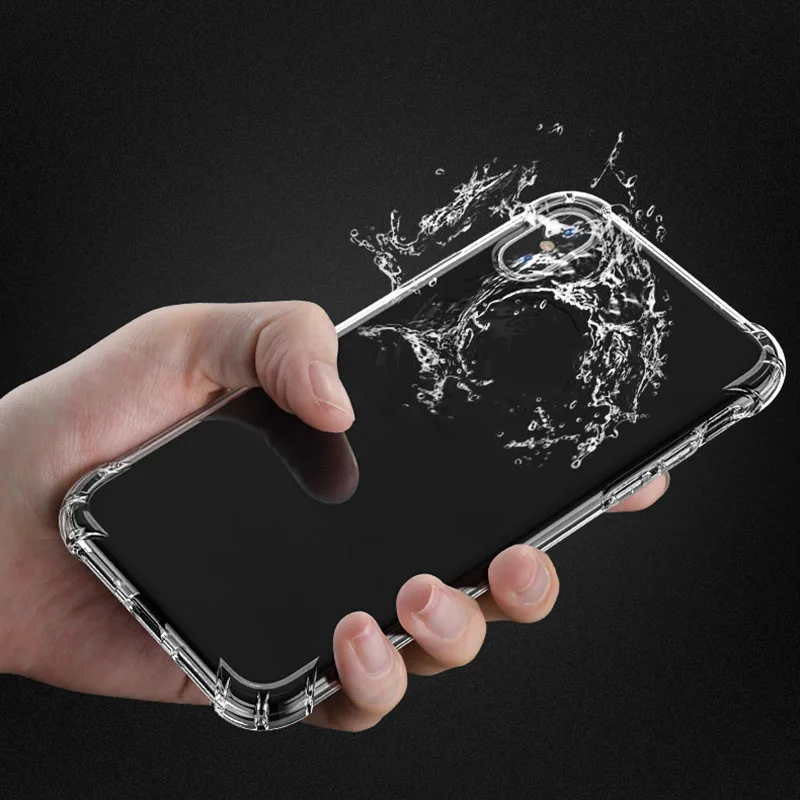 Mobile Phone Case Cover Shockproof TPU Soft Durable Compatible With iPhone 6S 7 8 Plus X HSJ-19 | Мобильные телефоны и