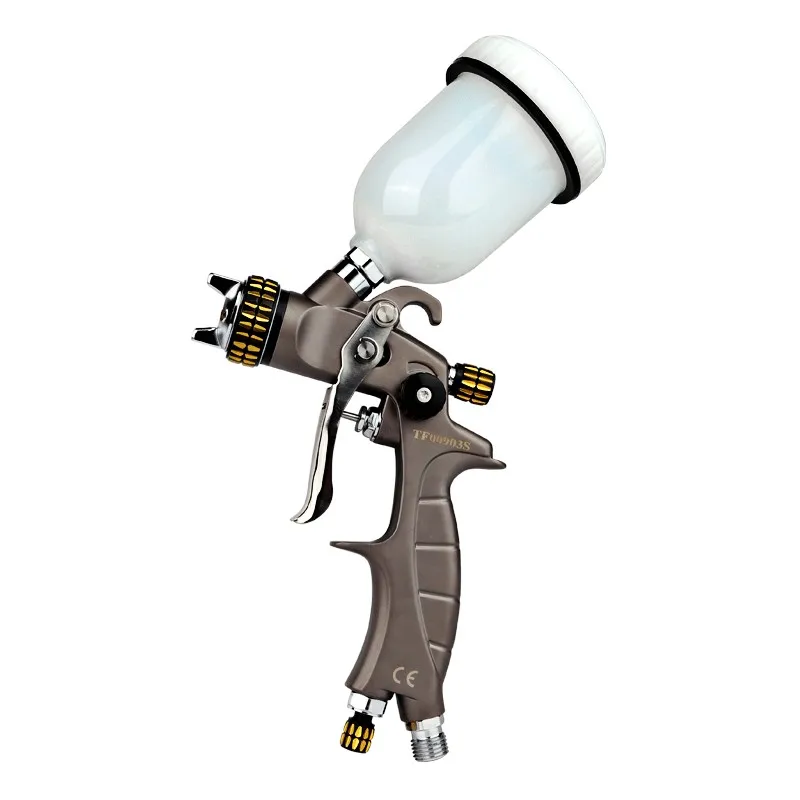Аэродинамический пистолет-распылитель Tianfeng для автомобильной мебели с золотым