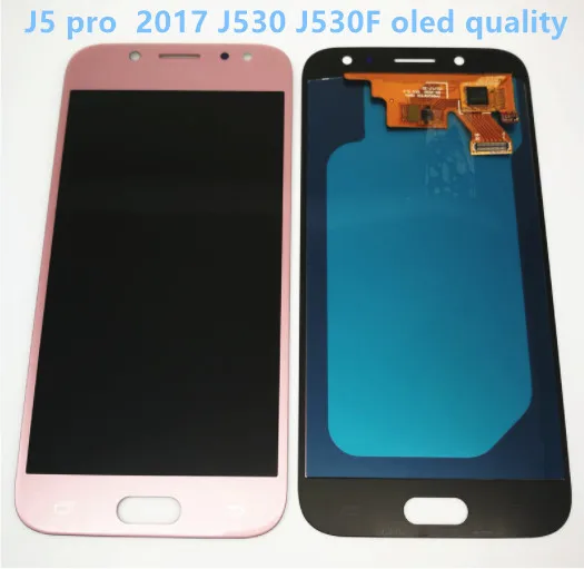 ЖК-для samsung Galaxy J5 2017 j530 J530F AMOLED ЖК-дисплей кодирующий преобразователь сенсорного