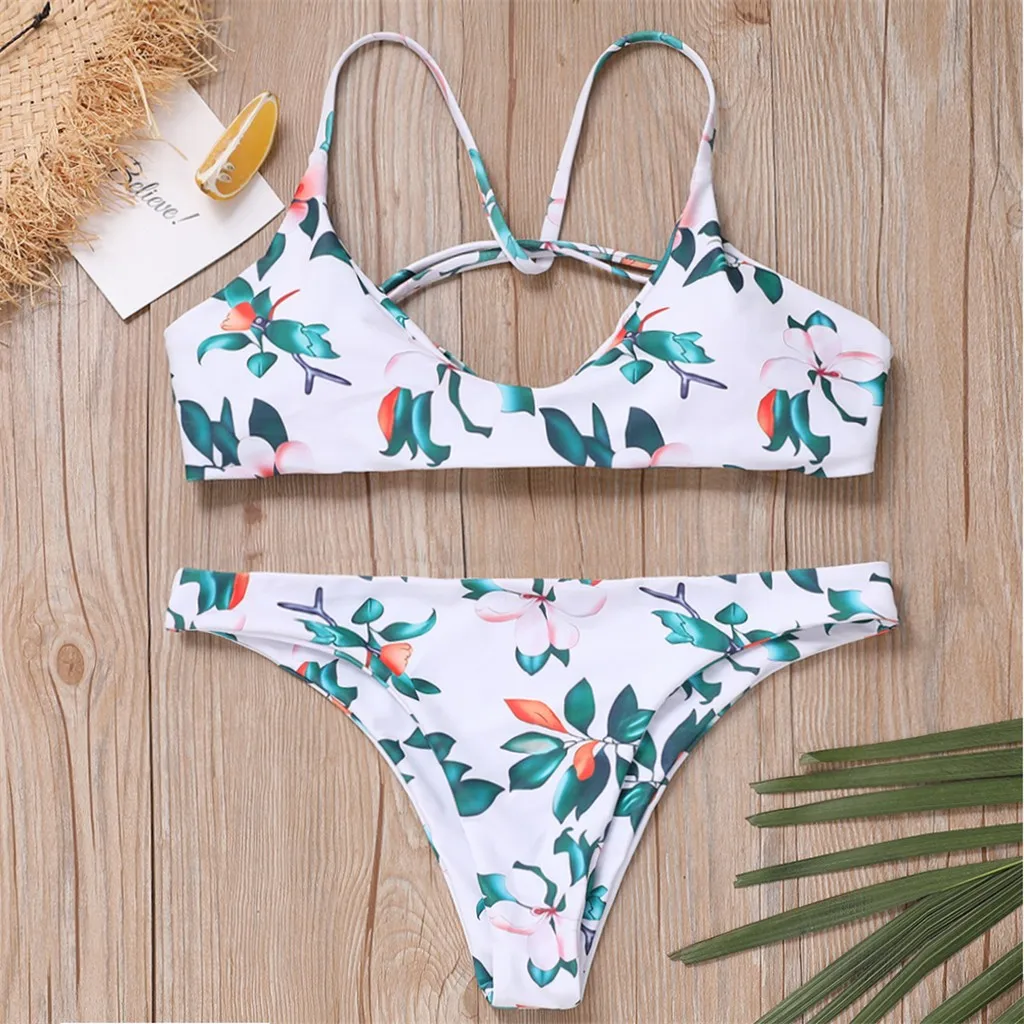 Женский купальник с открытой спиной SAGACE бразильский подкладкой пуш ап лето