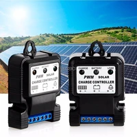 6v 12v 10a auto solar panel charge controller battery charger regulator pwm hot m08 dropship
