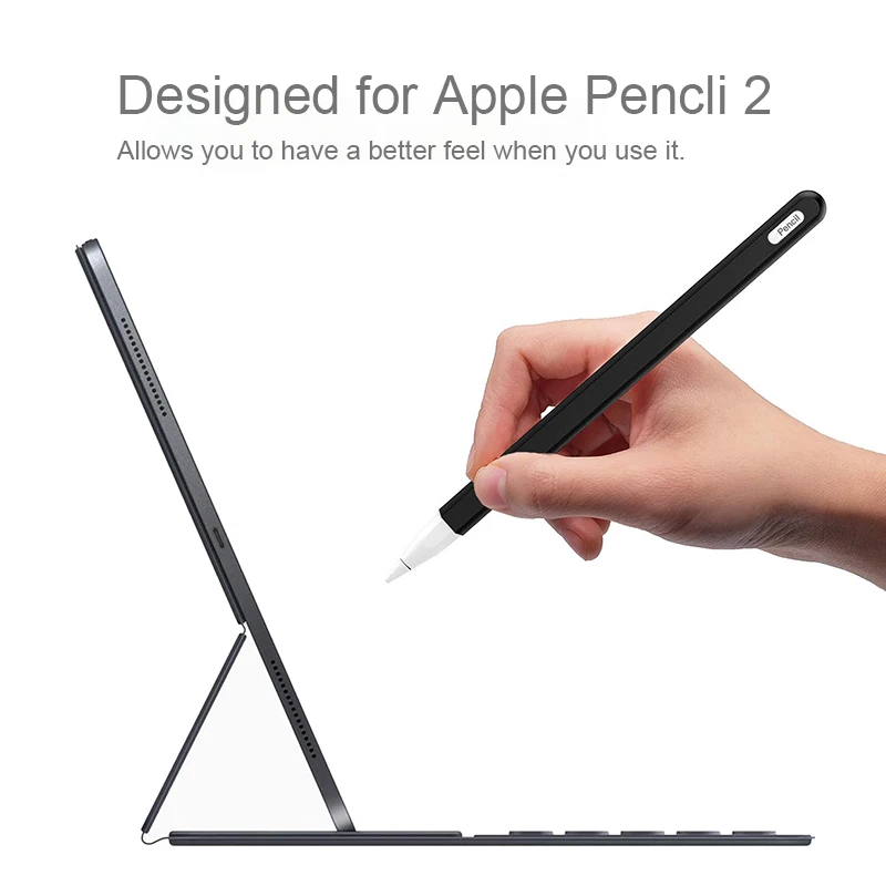 Для Apple Pencil 2 Чехол iPad Pro пенал планшет сенсорный Стилус защитная сумка-чехол Портативный Мягкий силиконовый чехол