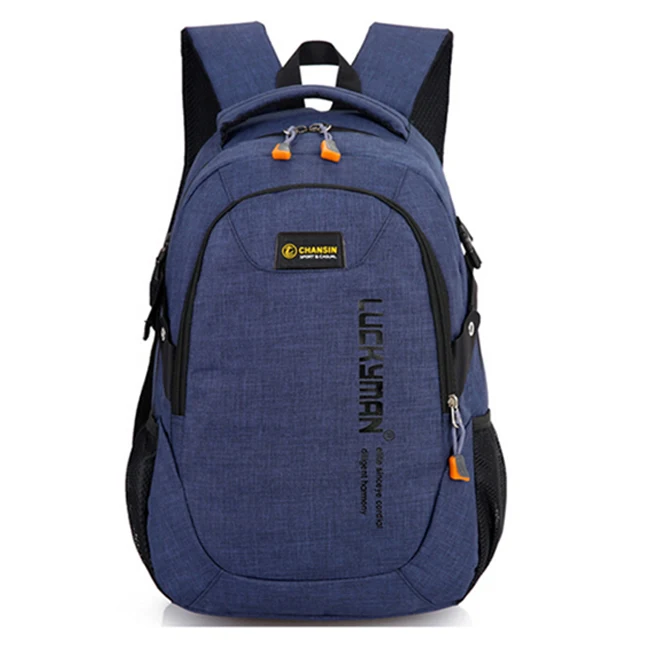 dark blue Мужской рюкзак Оксфорд Женская дорожная сумка рюкзаки модные школьные Подростковые Сумки Студенческая сумка для ноутбука вместительный рюкзак - Цвет: dark blue