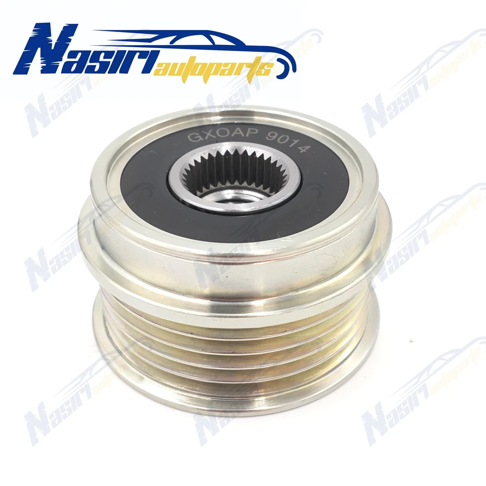 Overrunning Alternator Pulley For VW AUDI 038903119M 022903119D 022903119B 028903119AC F-552699.02 535000510 | Автомобили и