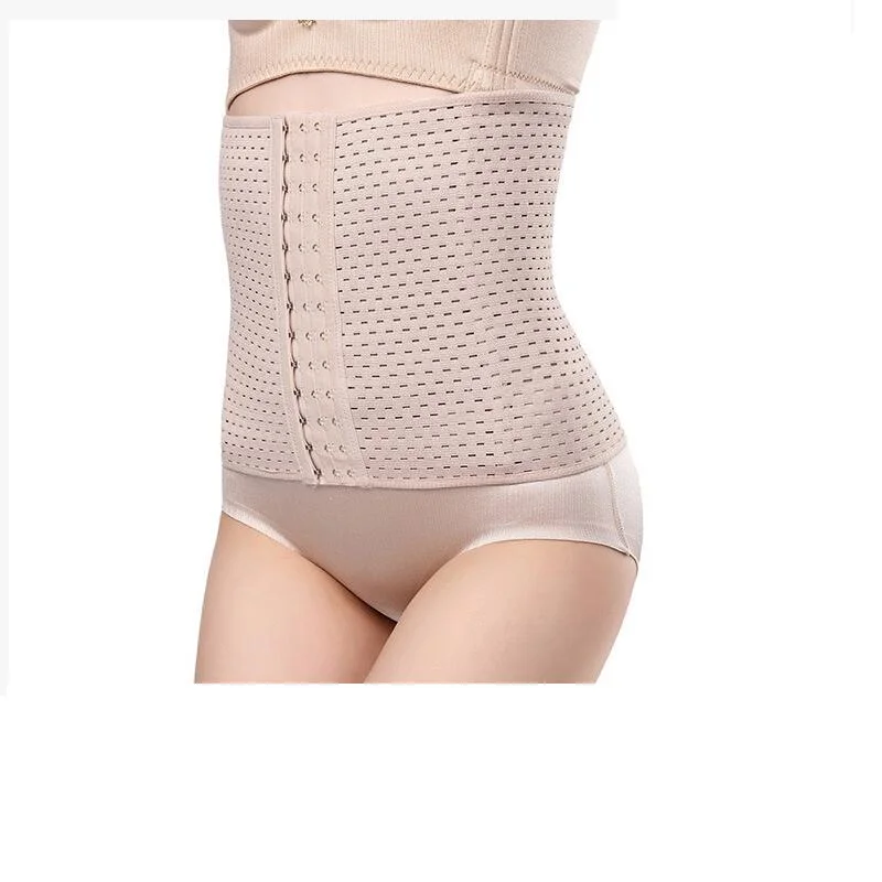 Летний пояс для обертывания похудения полый живот с корсетом коррекции фигуры