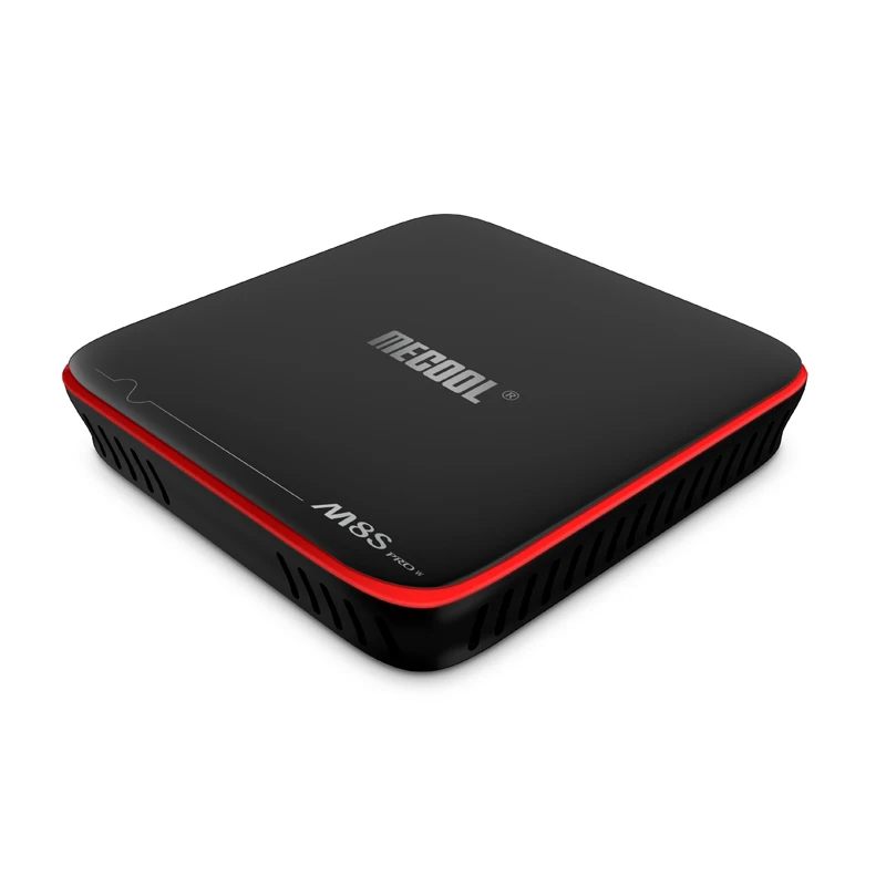 MECOOL M8S PRO W 2 4G голос Управление Декодер каналов кабельного телевидения Amlogic S905W