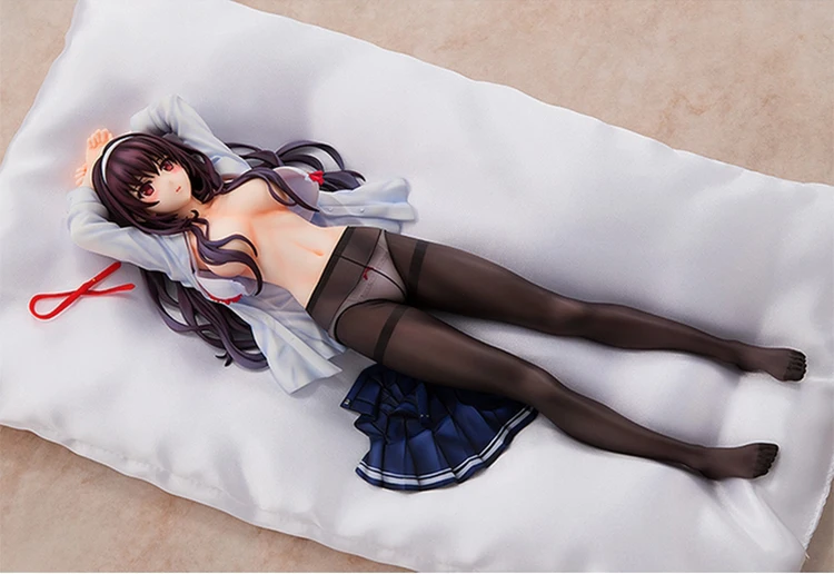 Аниме Saekano: Как поднять скучную подругу Utaha Kasumigaoka наволочка. ПВХ фигурка девушки