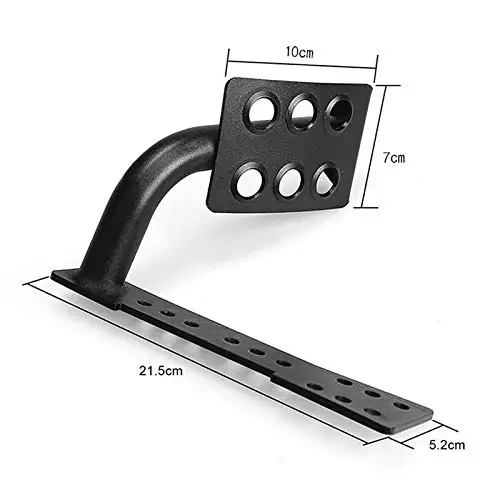 Левая боковая подставка для ног J eep Wrangler 2007-2018 и неограниченное количество Rubicon