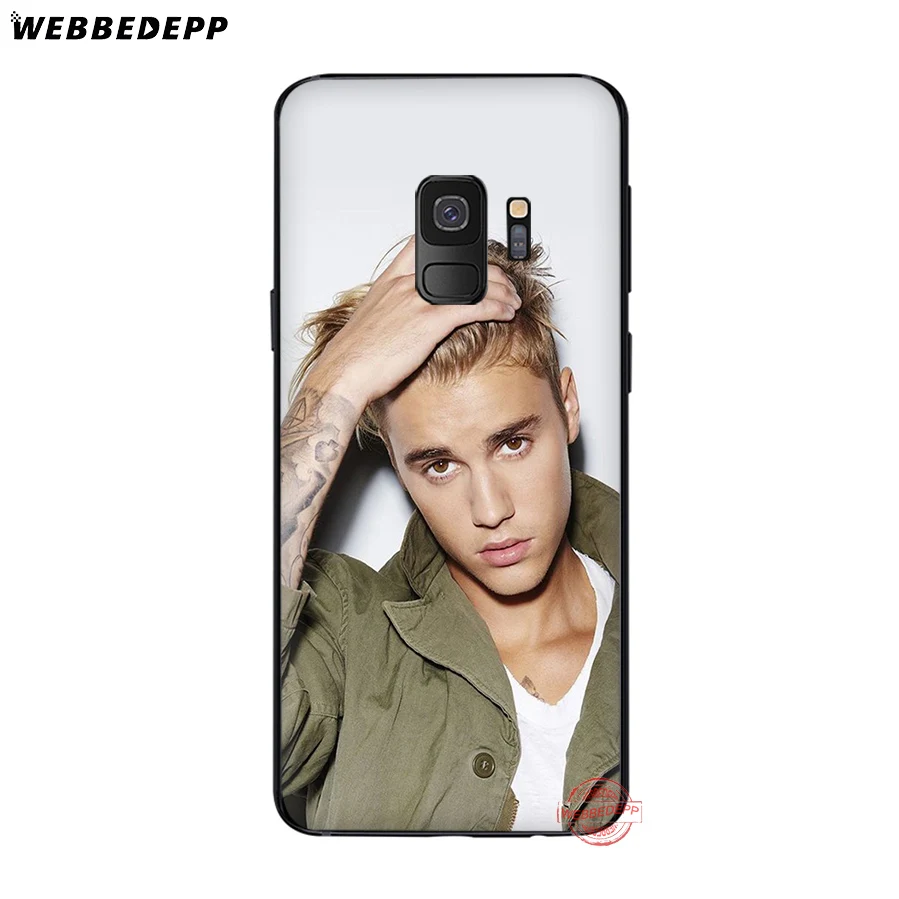 WEBBEDEPP Джастин Бибер мягкий чехол для Samsung A6 A7 A8 A9 J6 2018 S6 S7 S8 S9 S10E S20 Ultra Note 8 9 10 Lite Plus |