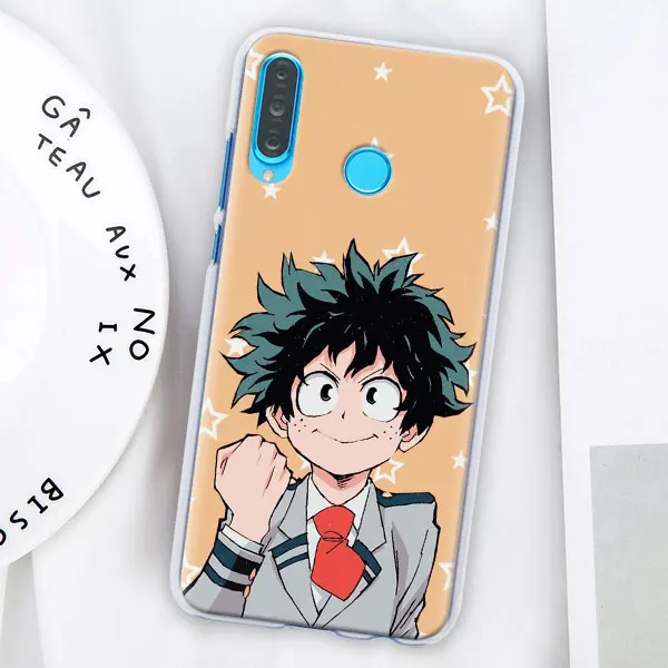 Boku no Hero Academy чехол для телефона coque для huawei P30 Pro P10 P20 P30 Lite P8 P9 Lite P Smart Plus чехол - Цвет: 001