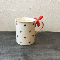 2018 new best fine flawless ceramic coffee cups and mugs gold painting porcelain water mug cafe love gift drinkware tools