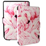 PB huolieniao Супер тонкий pu кожаный чехол-накладка с принтом для pocketbook basic 3 614 615 plus чехол 6 ''читалка+ Защитная пленка для экрана - Цвет: PB huolieniao