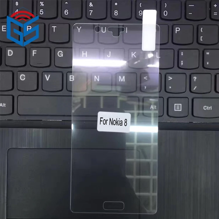 2.5D круглый край 0.33 мм закаленное Стекло Экран протектор Плёнки для Nokia 8 |