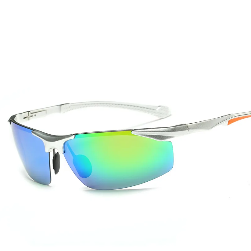 Брендовые Роскошные Алюминий магниевого сплава поляризованные Солнцезащитные