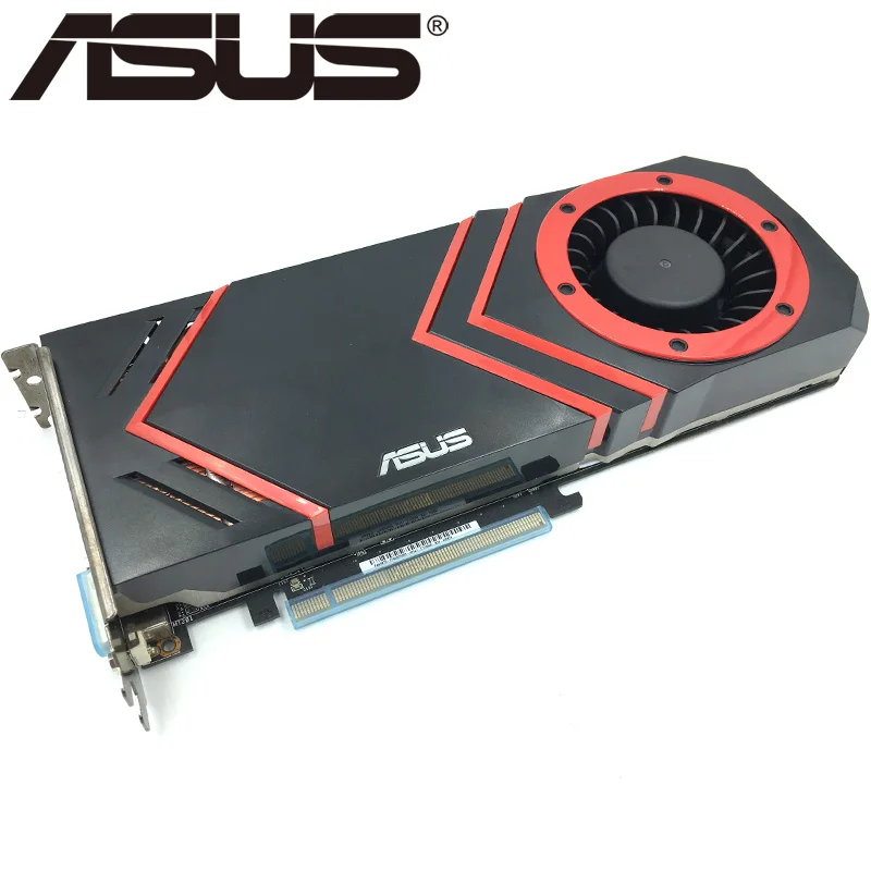 ASUS graphics card HD5870 1 ГБ 256Bit GDDR5 видео карты для ATI Radeon HD 5870 использовать VGA сильнее чем GTX