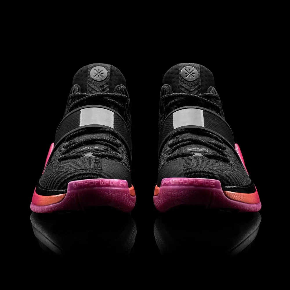 Li Ning Мужская WOW 6 SUNRISE профессиональная обувь для баскетбола LN подушки в форме
