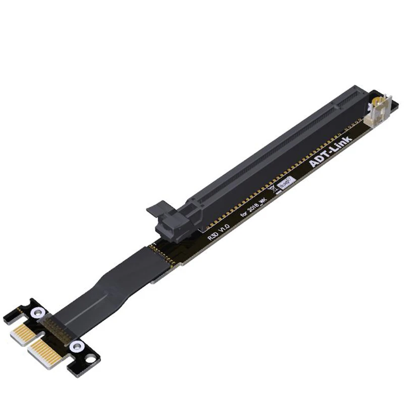2018 новый дизайн Gen3.0 PCIe карта расширения 1x 16x адаптер графический переходник PCI E x1