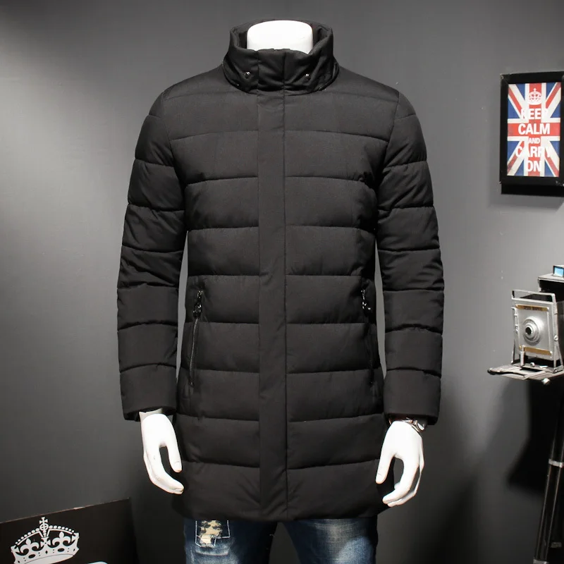 Размера плюс 8XL 7XL 6XL 5XL 2018 Мужская зимняя Дизайнерская куртка на молнии с