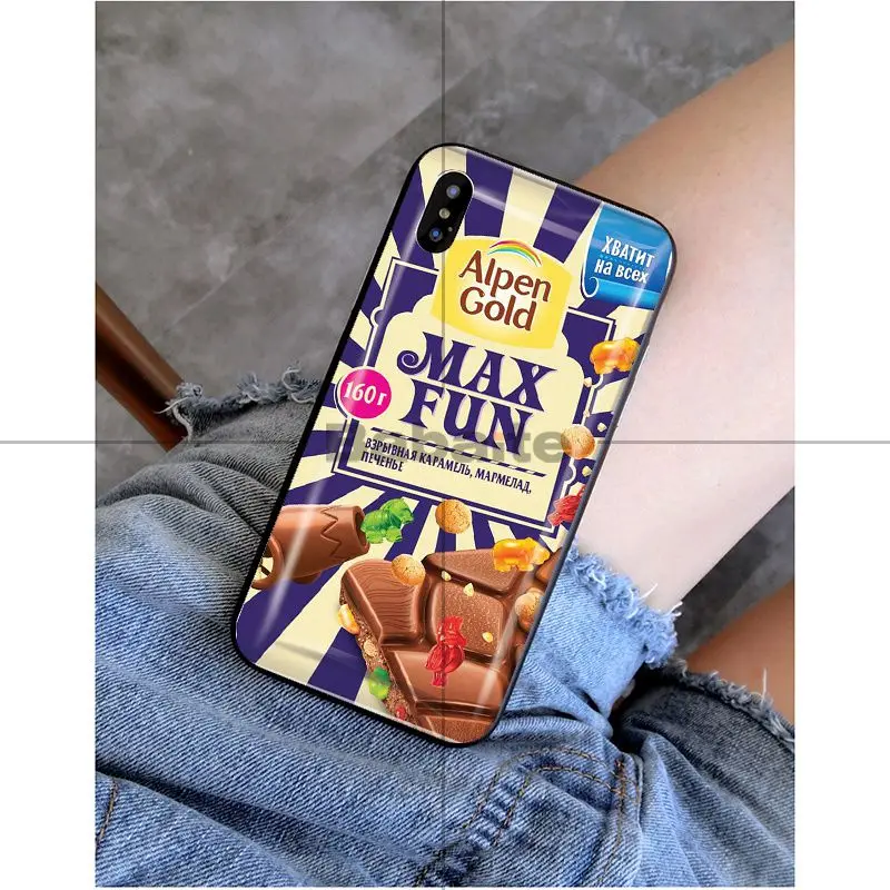Babaite alenka bar wonka chocolate Novelty Fundas Phone Case Cover for iPhone X XS MAX 6 6S 7 7plus 8 8Plus 5 5S XR - Цвет: A15
