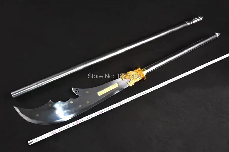 Китайский KungFu Broadsword WuShu Dao Sword острый 1095 лезвие из высокоуглеродистой