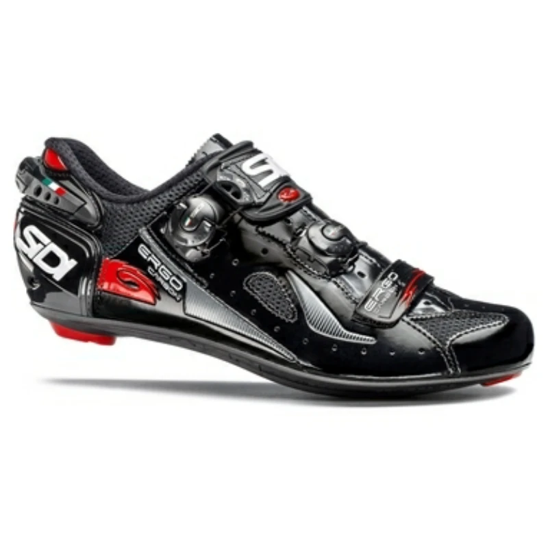 Sidi Ergo 4 Carbon(Мега-версия для более широкой ноги) дорожная обувь с вентиляцией углеродная дорожная обувь с дорожным замком обувь для велоспорта