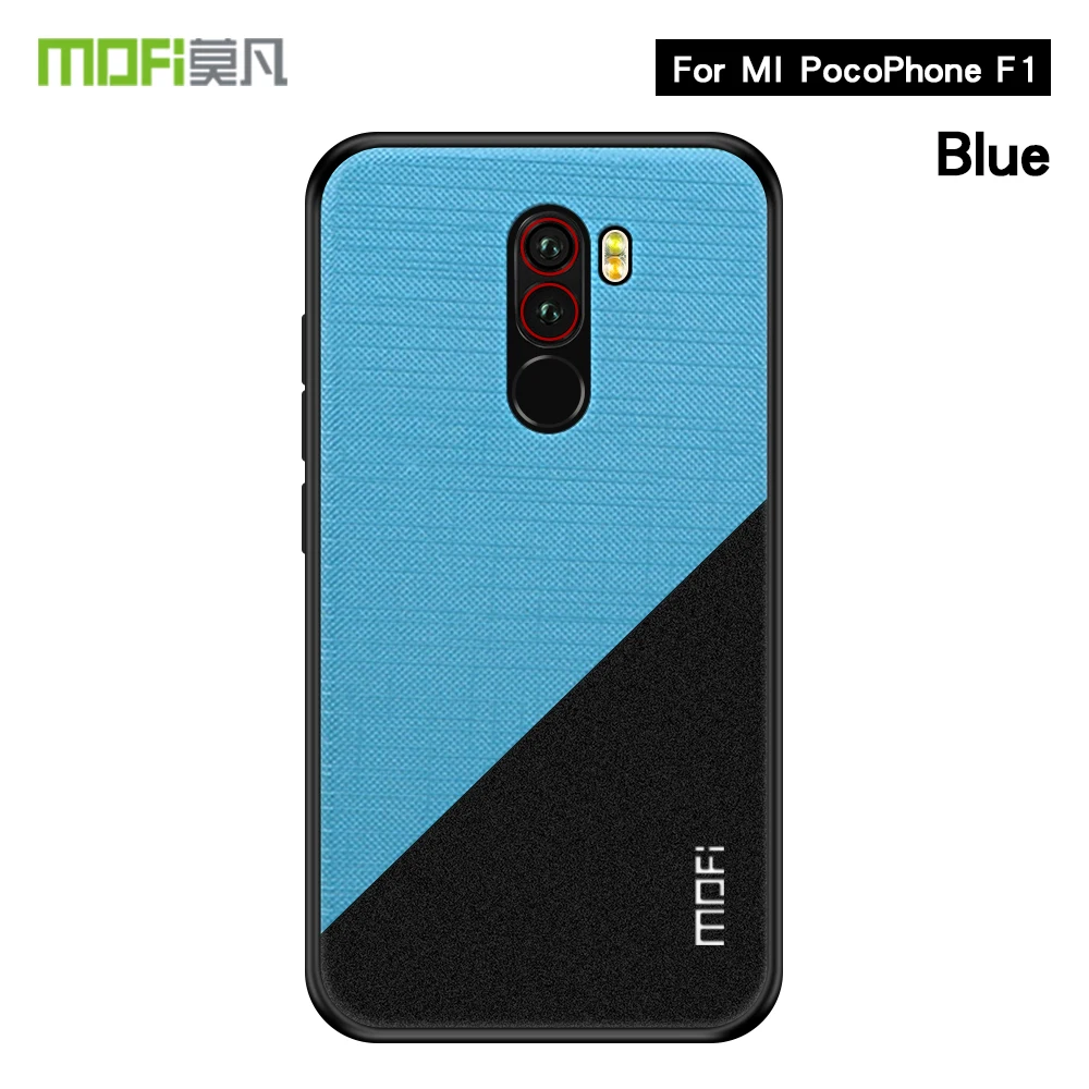 Оригинальный Mofi чехол для xiaomi Pocophone F1 телефонные чехлы полная Защита задняя