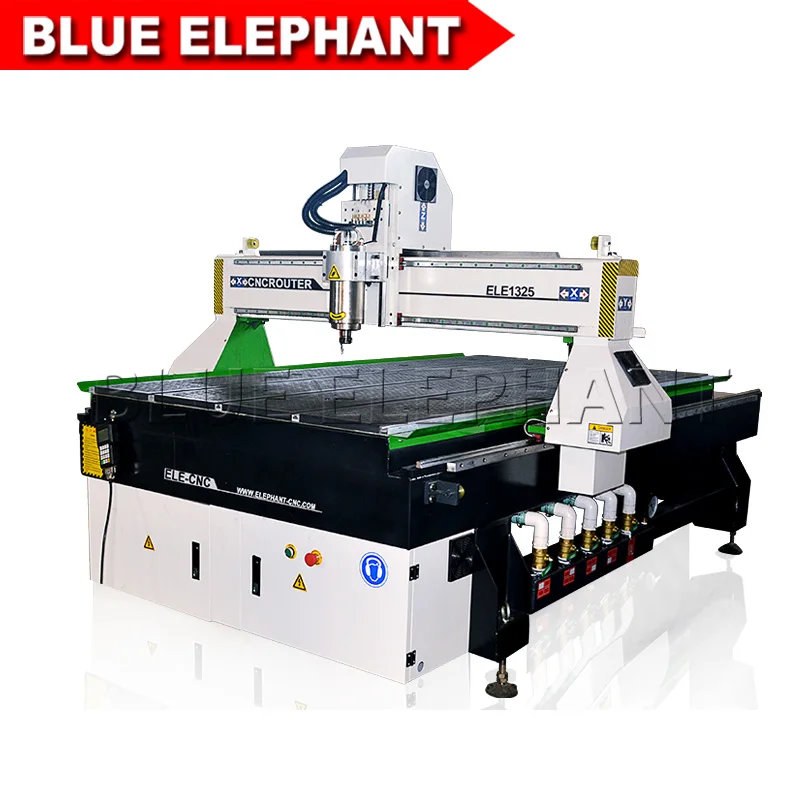 Фрезерный станок с ЧПУ Blue Elephant для резьбы по дереву 1325 высокоскоростной