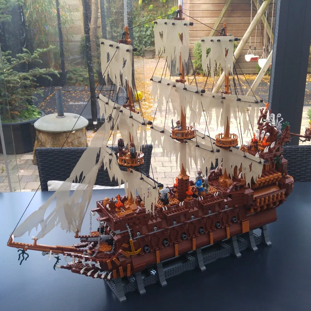 Новые MOC серии фильмы летающие голландские полеты из Нидерландов из строительных блоков Кирпичи подходят с подарками для детей