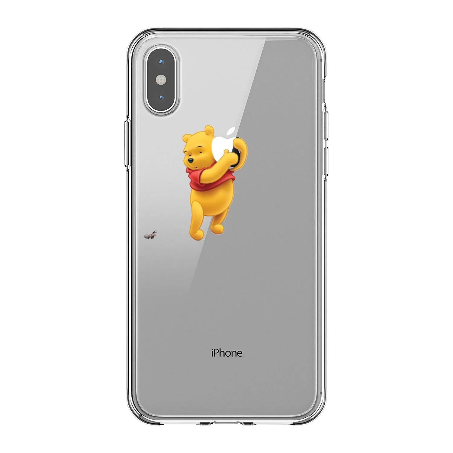 Веселые чехлы из мягкого силикона и ТПУ с милым мультяшным принтом для iPhone X 5 5S SE 6