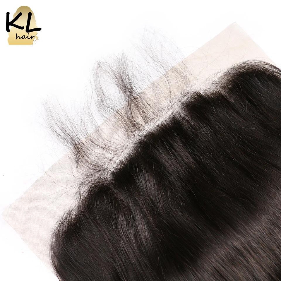 KL Hair 13x4 волосы от уха до с кружевной фронтальной застежкой прямые человеческие