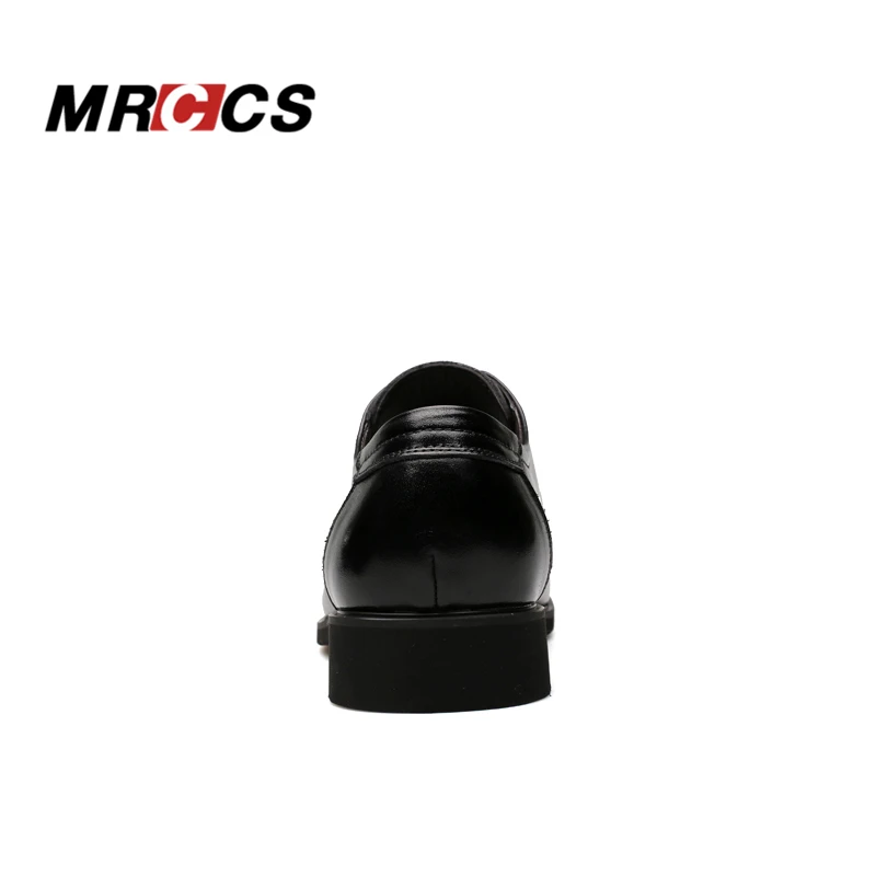 MRCCS City/мужские классические модельные туфли сезон весна-зима теплая меховая