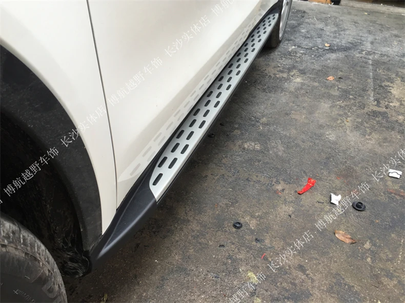 Новое поступление ходовой панели для KIA Niro боковые шаг бар педали, отличный алюминиевый сплав+ ABS