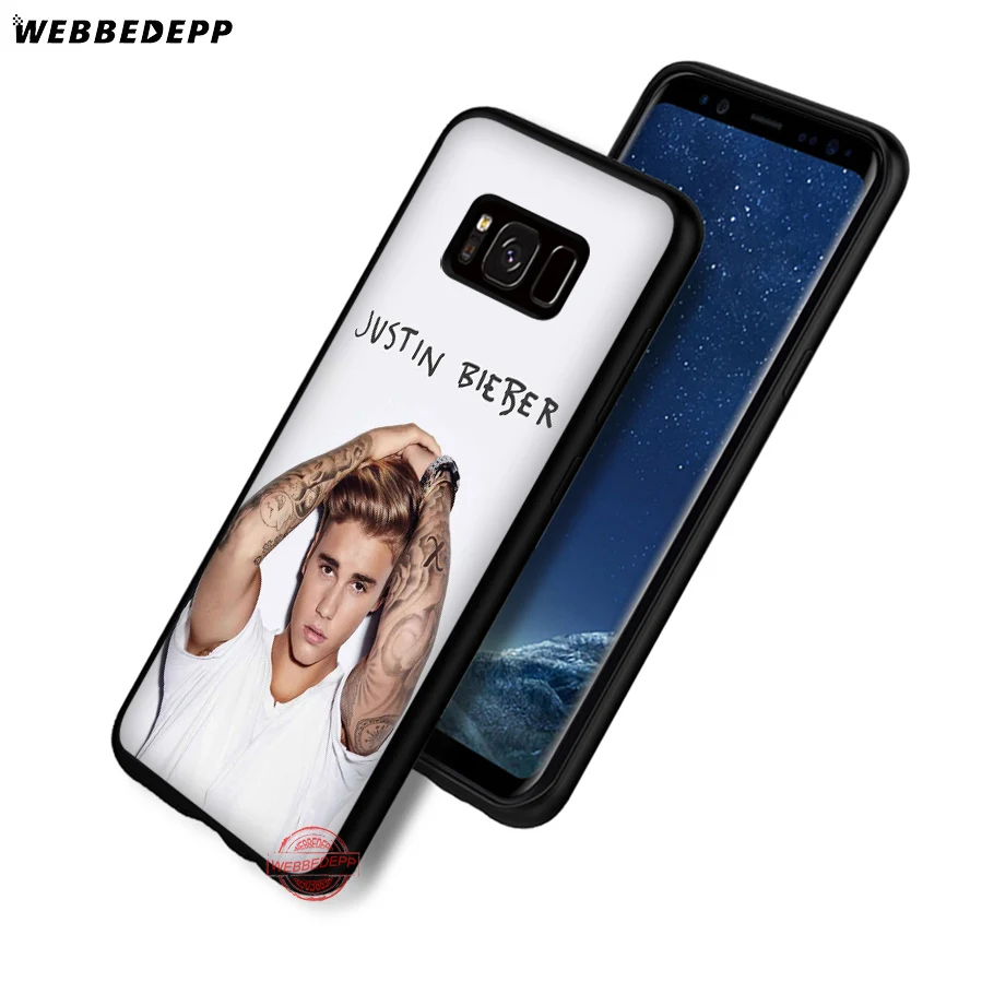 WEBBEDEPP Джастин Бибер мягкий чехол для Samsung A6 A7 A8 A9 J6 2018 S6 S7 S8 S9 S10E S20 Ultra Note 8 9 10 Lite Plus |