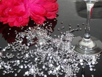 4 5mm 10000pcs bag wedding claer table scatter crystals diamond confetti decoration