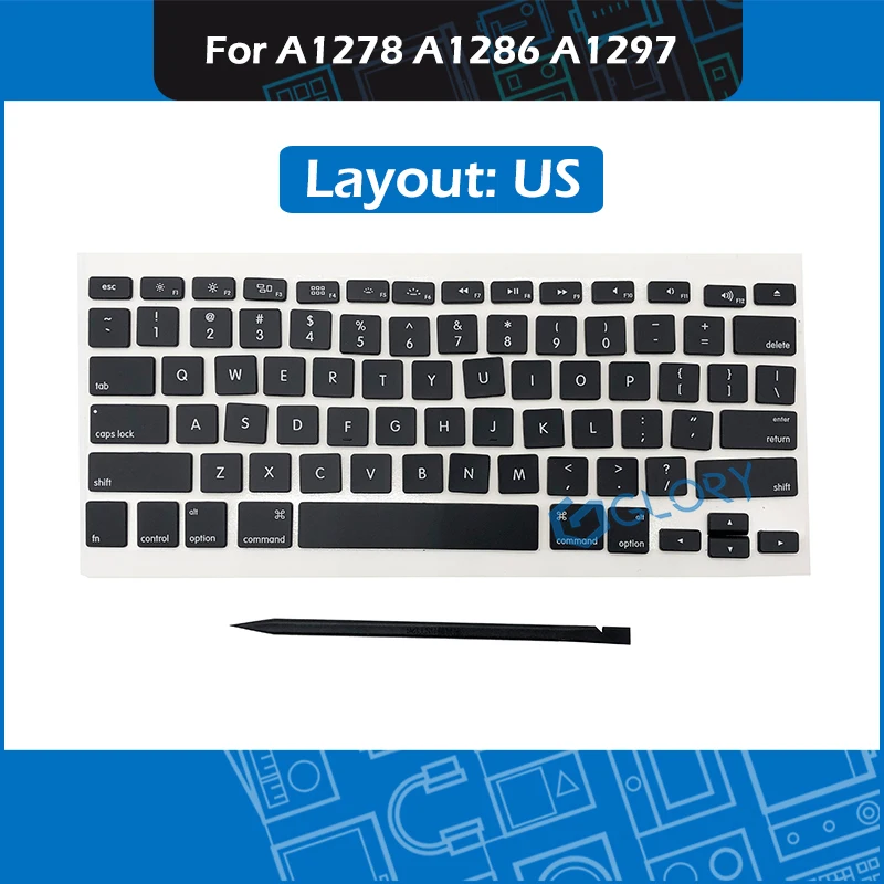 Новинка набор ключей AP02 Сменные колпачки для клавиш Macbook Pro A1278 A1286 A1297|Клавиатуры