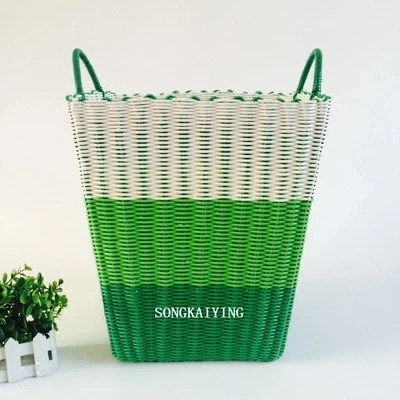 Корзина для грязной одежды. Чистая ручная экологически безопасная пластиковая