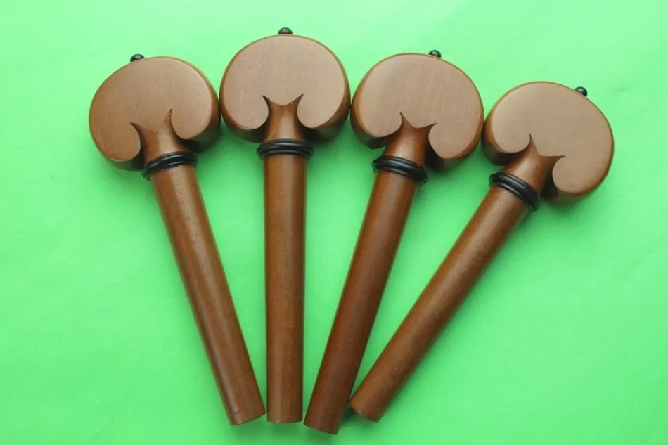 

1 set (4 pcs) Jujube wood Cello Tuning Pegs 4/4 full size , Cello Accessories