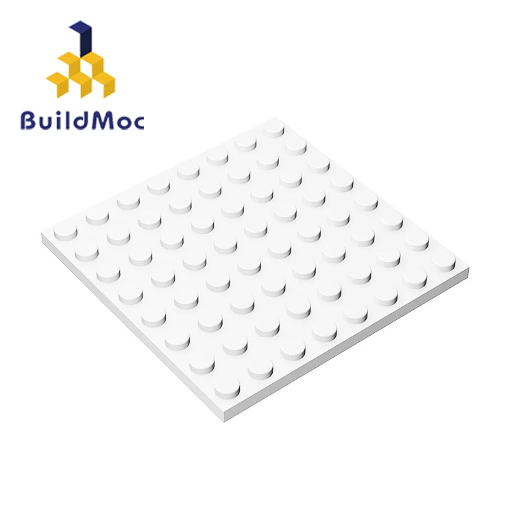BuildMOC Собирает Частицы 41539 8x8 для строительных блоков детали DIY Электрический