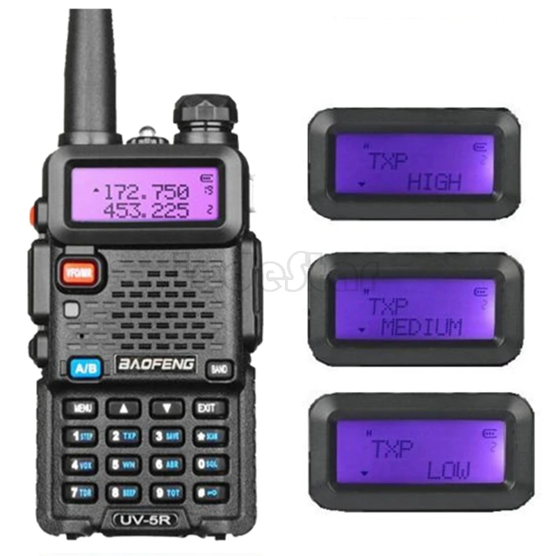 Портативная двухсторонняя рация BaoFeng 128 каналов 8 Вт UV 5R каналов|two way communication|baofeng
