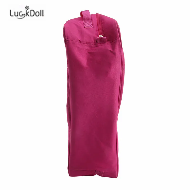 LUCKDOLL высокое качество милая кукла дорожная сумка подходит 18 дюймов Американский 43 см аксессуары для кукол, игрушки для девочек, поколение, подарок