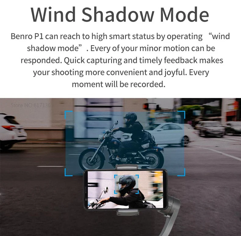 BENRO P1 3 оси смартфон Gimbals стабилизатор P1 ручной Gimbal стабилизатор для Gopro iPhone huawei XiaoMi